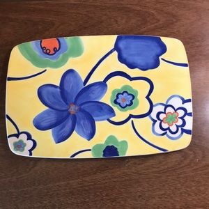 Avon China Floral Serving Plate